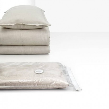 housse de rangement pour linge gain de place 80x100 cm