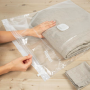 Housse de rangement linge sous vide - gain de place. 80x100 cm