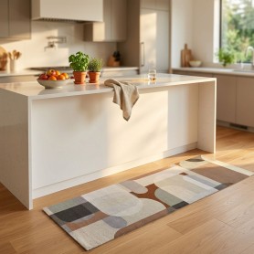 Tapis de cuisine 50X150cm "FORMS & SHAPES"