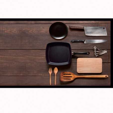 Zerbino da cucina 50 X 150 cm - "utensili" - Karpet