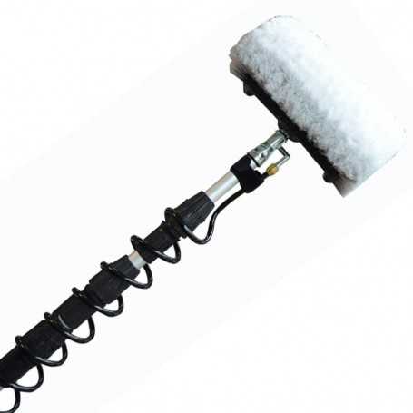 Manico telescopico 8 metri per i pannelli solari