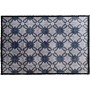 Tapis absorbant mosaïque bleu 50 x 75