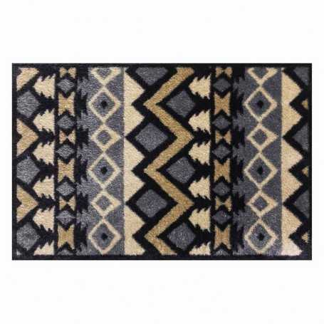 Tapis ultra absorbant motif Zig-Zag 50 x 75 cm