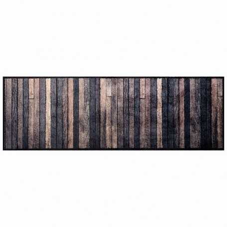 Tapis absorbant imitation parquet 50x150 cm