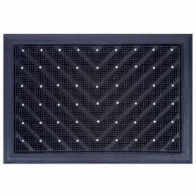 Nunubee Zerbino In Flanella A Forma Di Carta Ritagliata - 40x60 Cm - Antiscivolo Per Interni/Esterni - Tappeto Ingresso Morbido - No.17