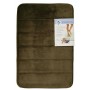 Tappetino da bagno a memory foam - Marrone - Karpet