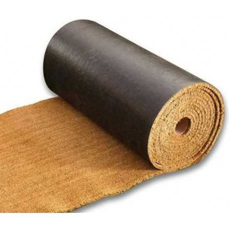 Tapis coco sur mesure 17 mm qualité supérieure couleur "naturel" - Karpet