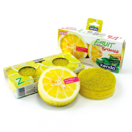 Eponge grattante parfum citron