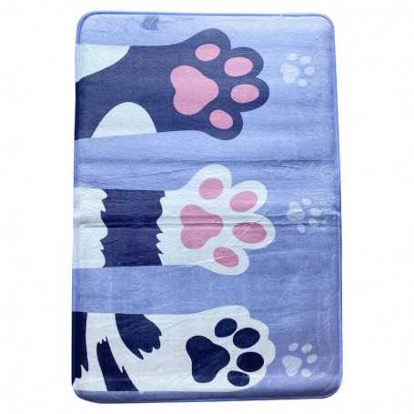 Tapis pour enfants "pattes de chien"- 60x90 cm