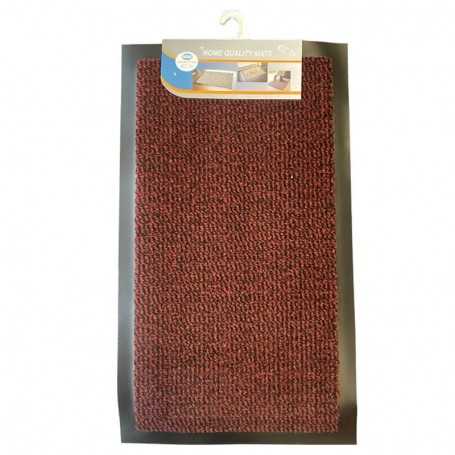 Tapis d'entrée polypropylene - 40x70 cm - rouge