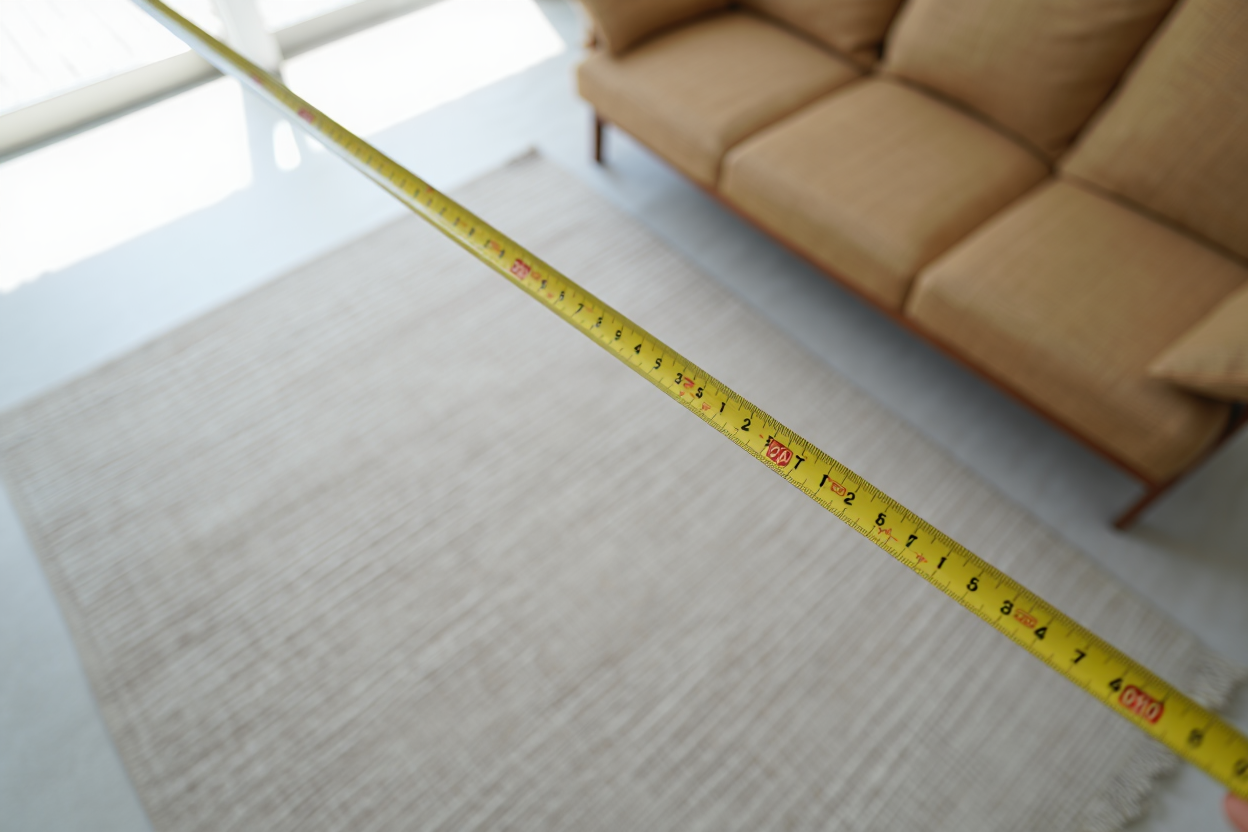 Mesure dimensions tapis salon