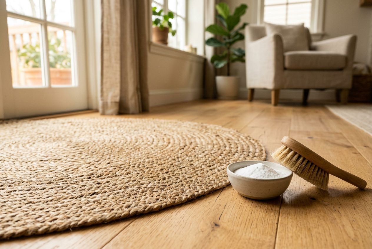 Comment nettoyer un tapis en fibres naturelles facilement